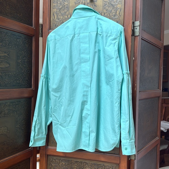 Max Mara Roseto Cotton Poplin Blouse - Picture 5 of 11